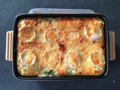 Gratin De Courgettes Au Chèvre